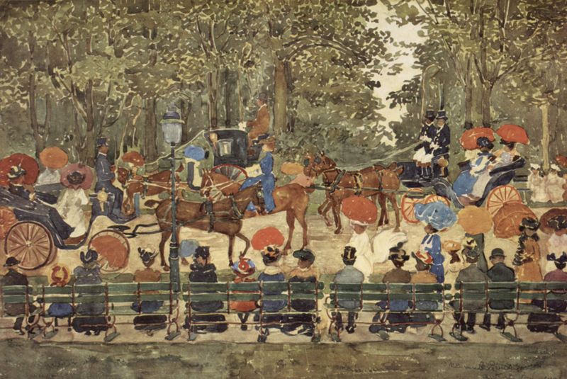 Maurice Prendergast Central Park,